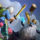 Illustration for article titled Link Grows Up, Can Now Actually Carry All That Stuff